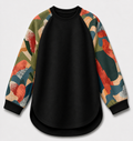 Sage Bloom Women's Relaxed Fit Raglan T-Shirt