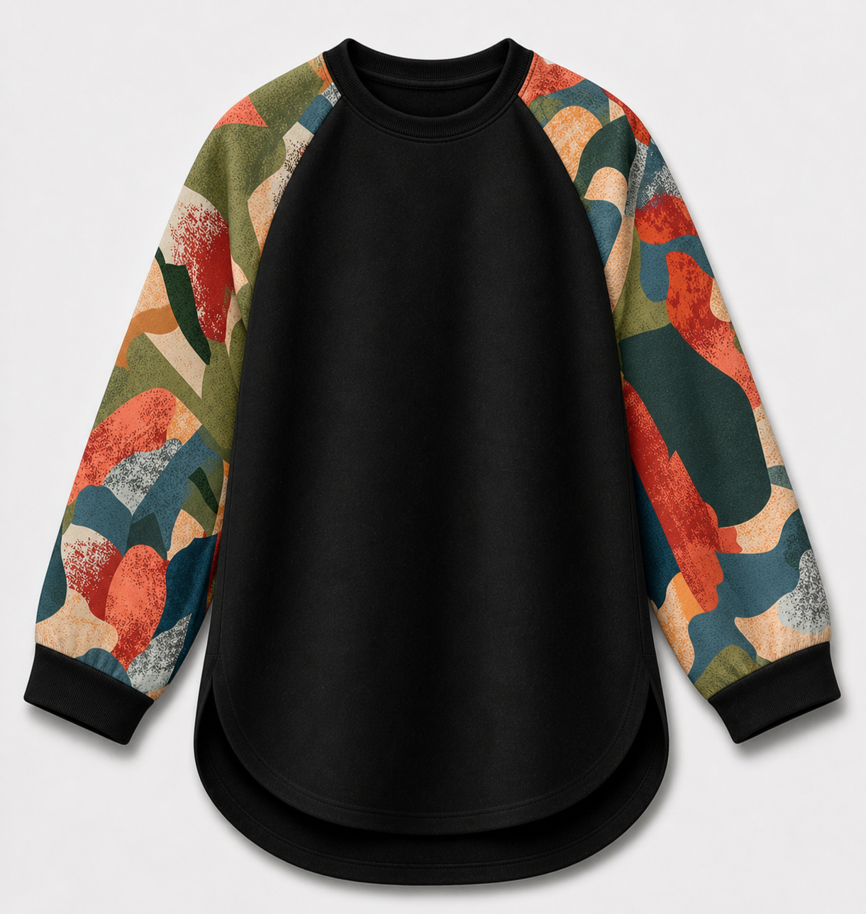 Sage Bloom Women's Relaxed Fit Raglan T-Shirt