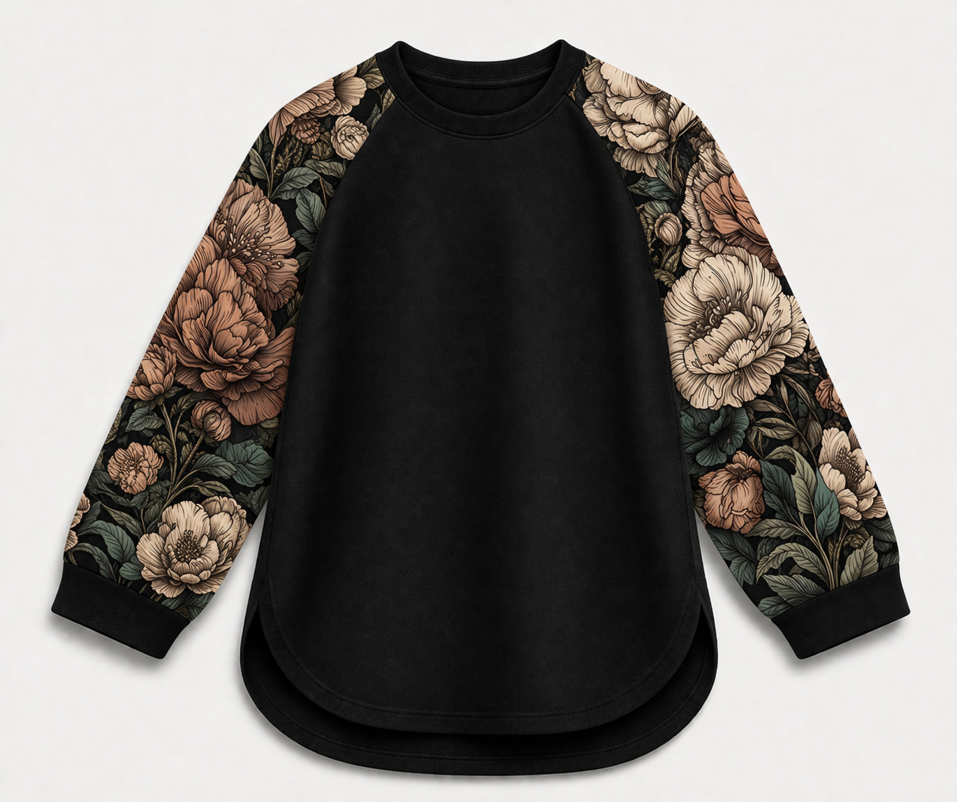 Velvet Peony Women's Relaxed Fit Raglan T-Shirt