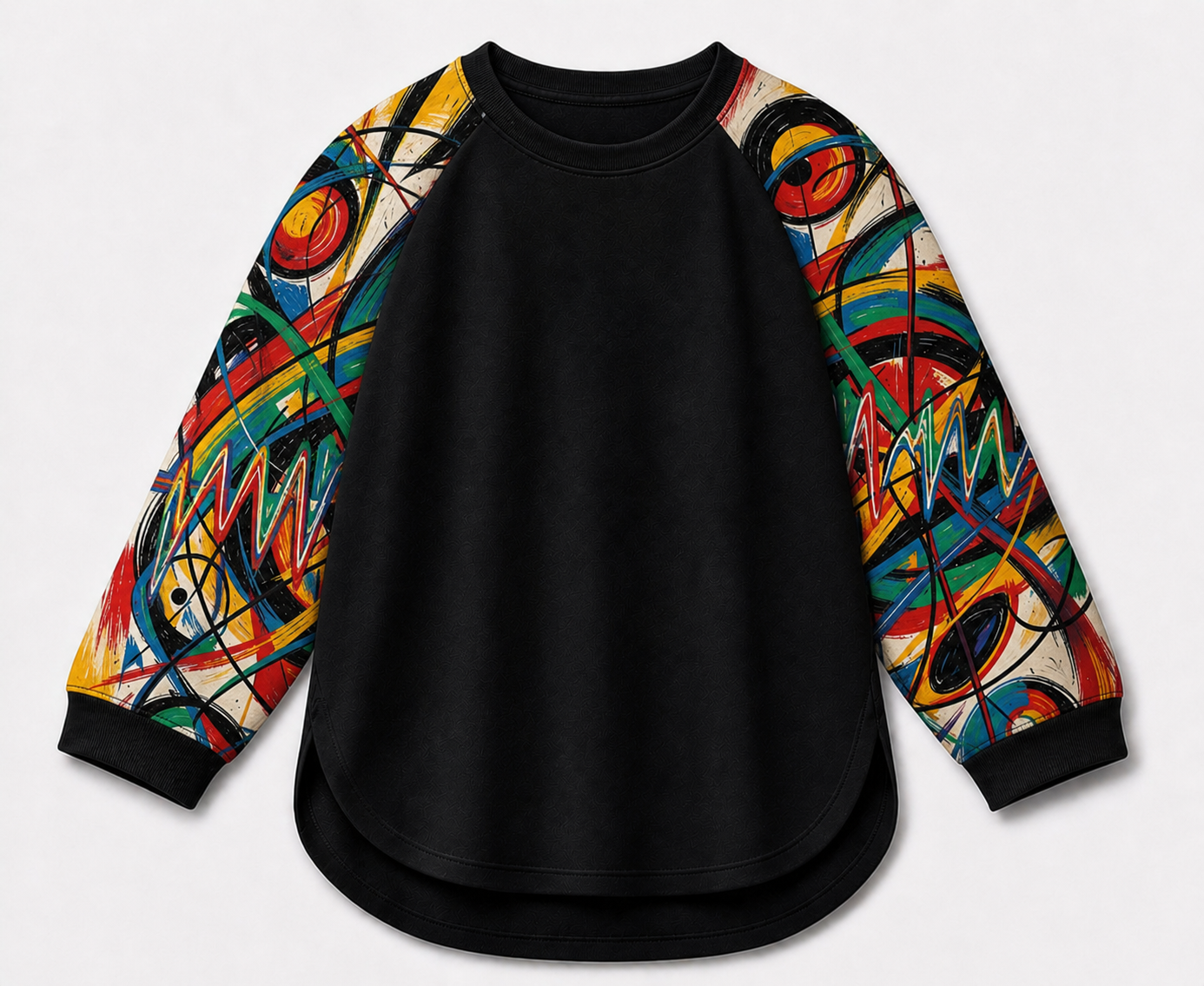 Vivid Muse Women's Relaxed Fit Raglan T-Shirt