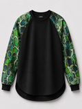 Emerald Venom Women's Relaxed Fit Raglan T-Shirt
