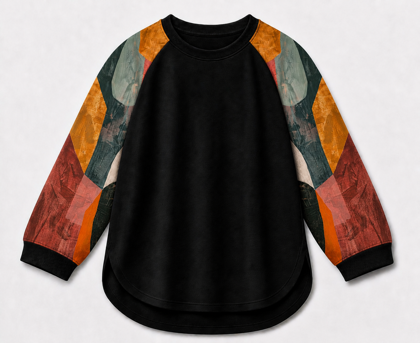Autumn Aura Women's Relaxed Fit Raglan T-Shirt