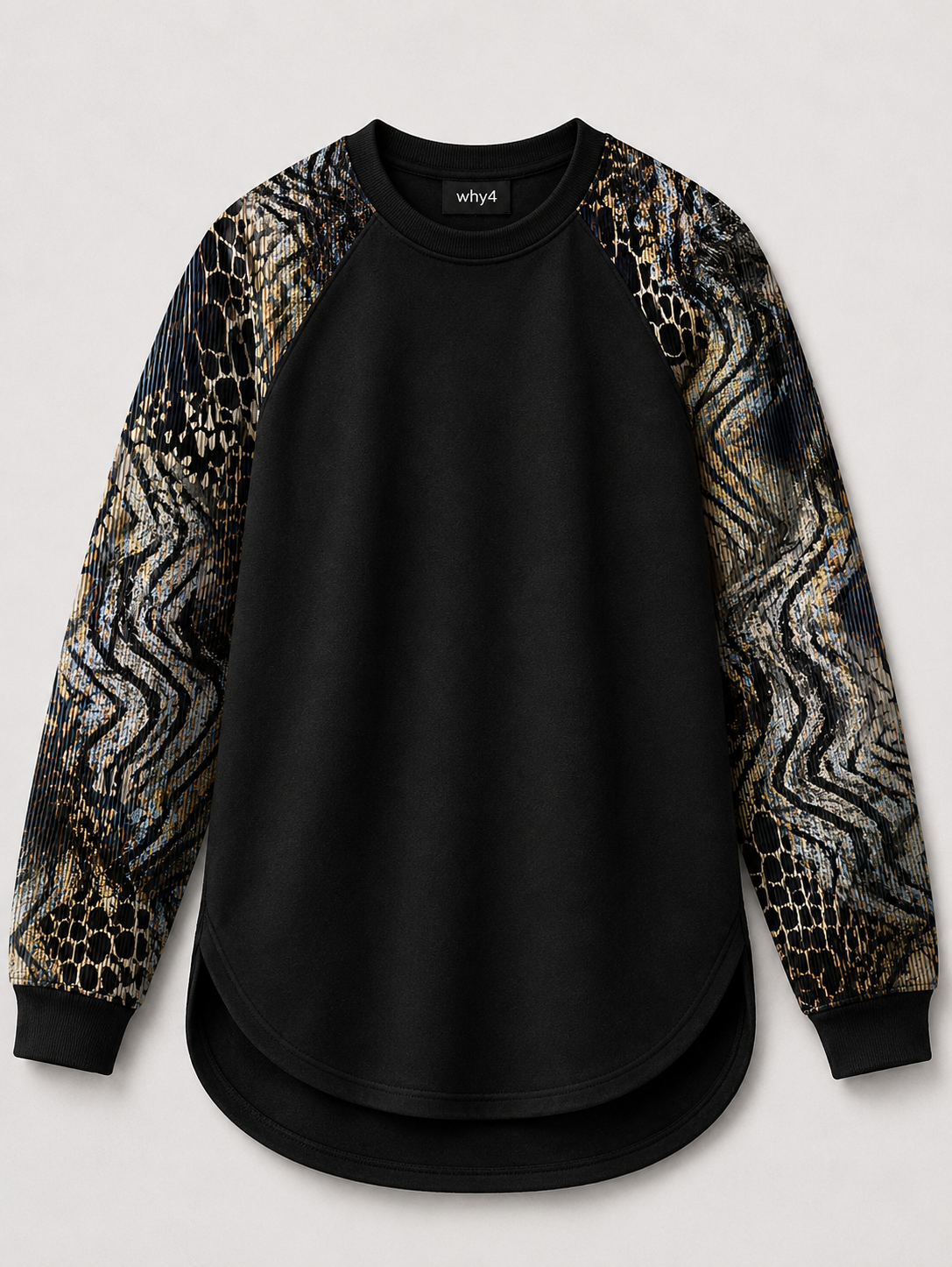 Wild Luxe Women's Relaxed Fit Raglan T-Shirt