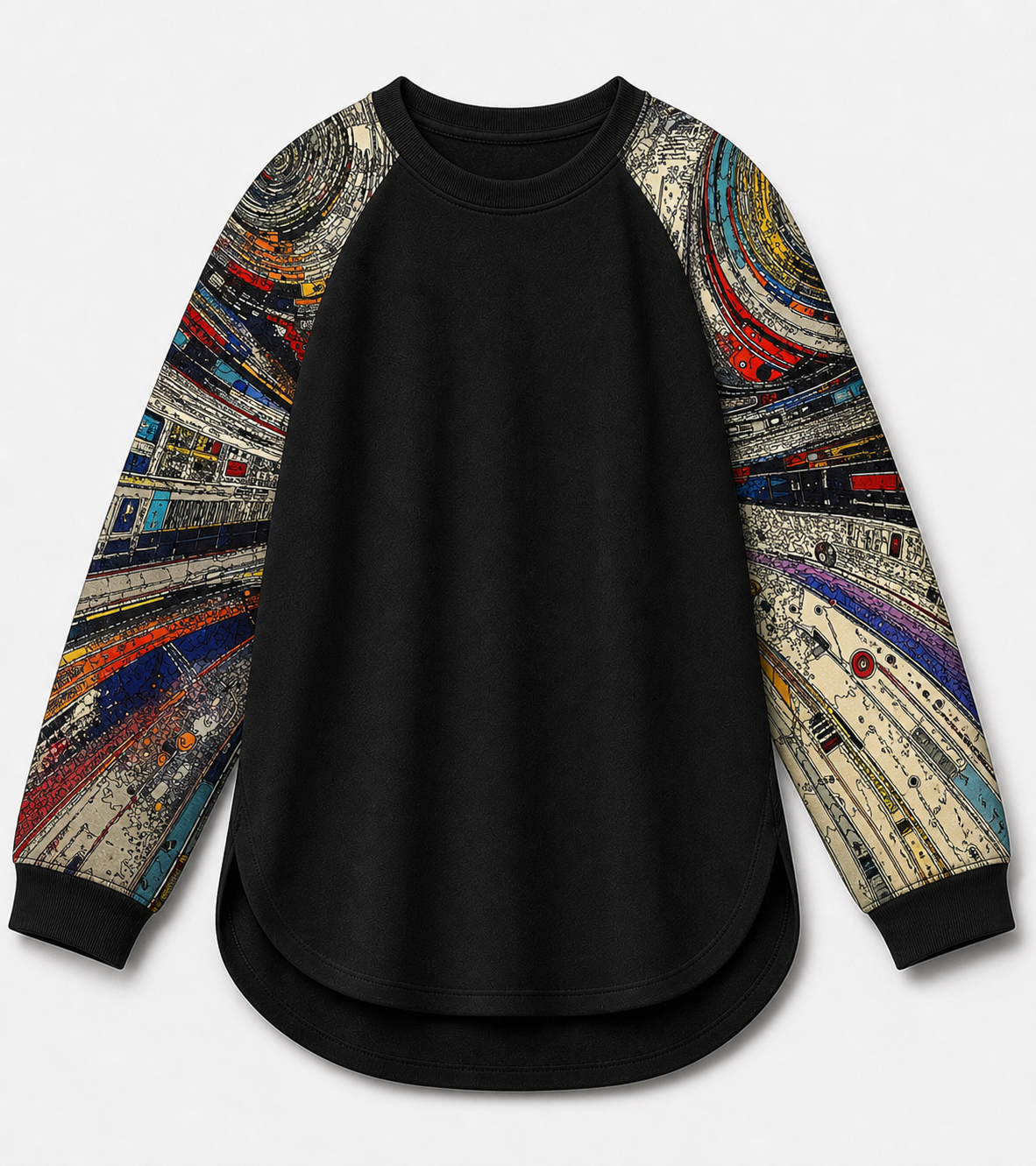 Metro Muse Women's Relaxed Fit Raglan T-Shirt