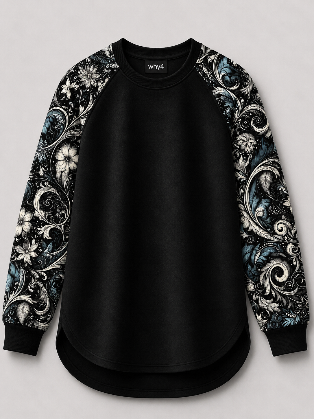 Midnight Botanica Women's Relaxed Fit Raglan T-Shirt