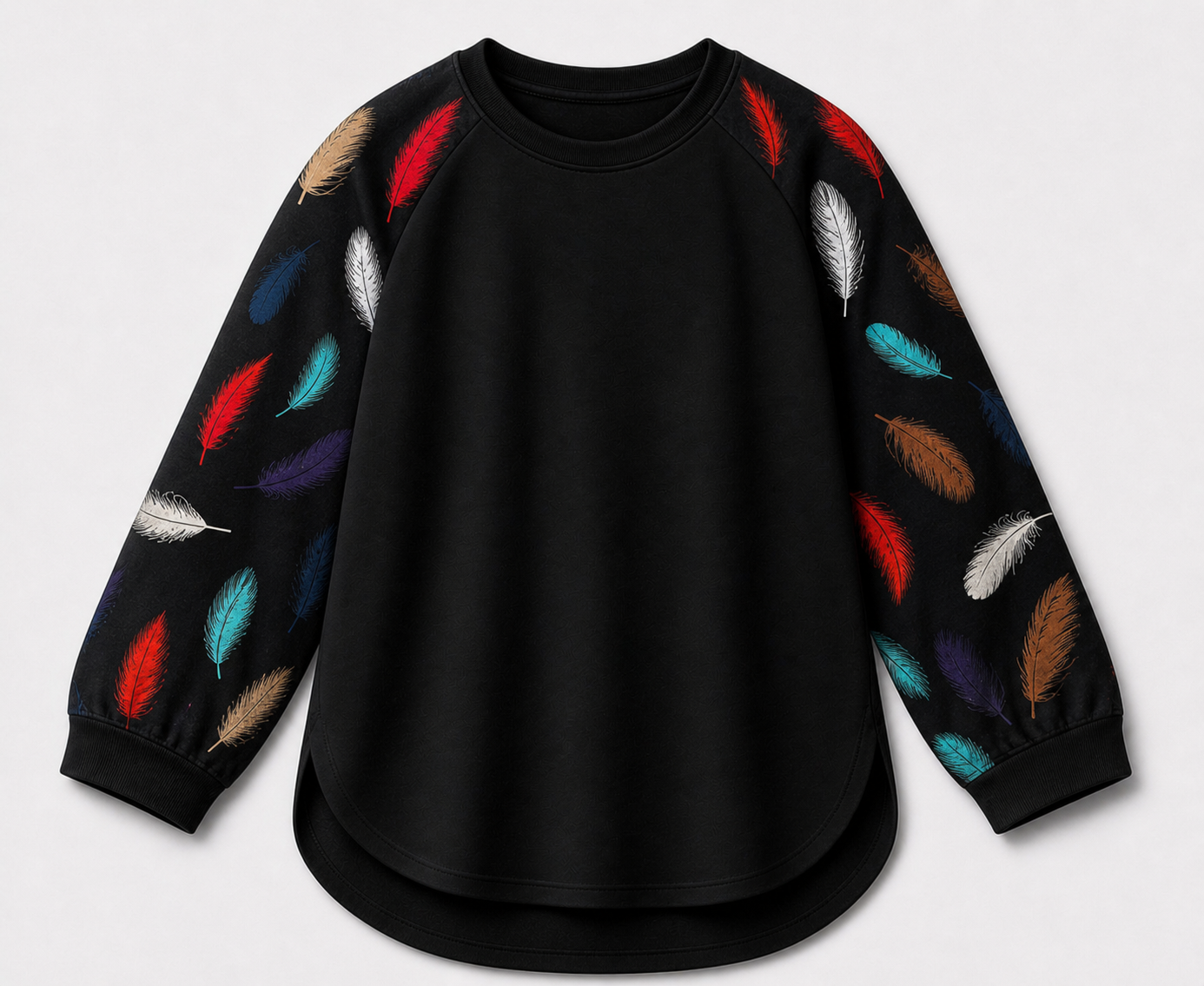 Feathered Spirit Women's Relaxed Fit Raglan T-Shirt